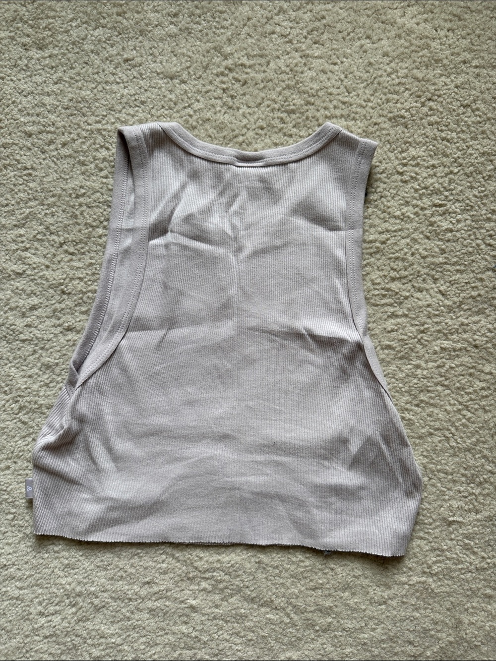 TNA Ribbed Cropped Tank Top - Picture 2 of 2